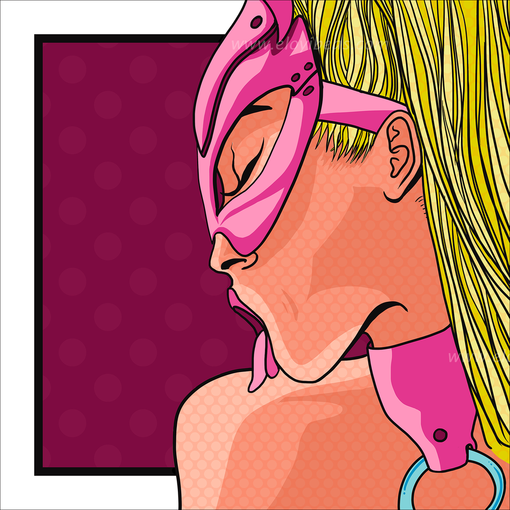 PINK DOMINA (PRINT 20x20 cm)