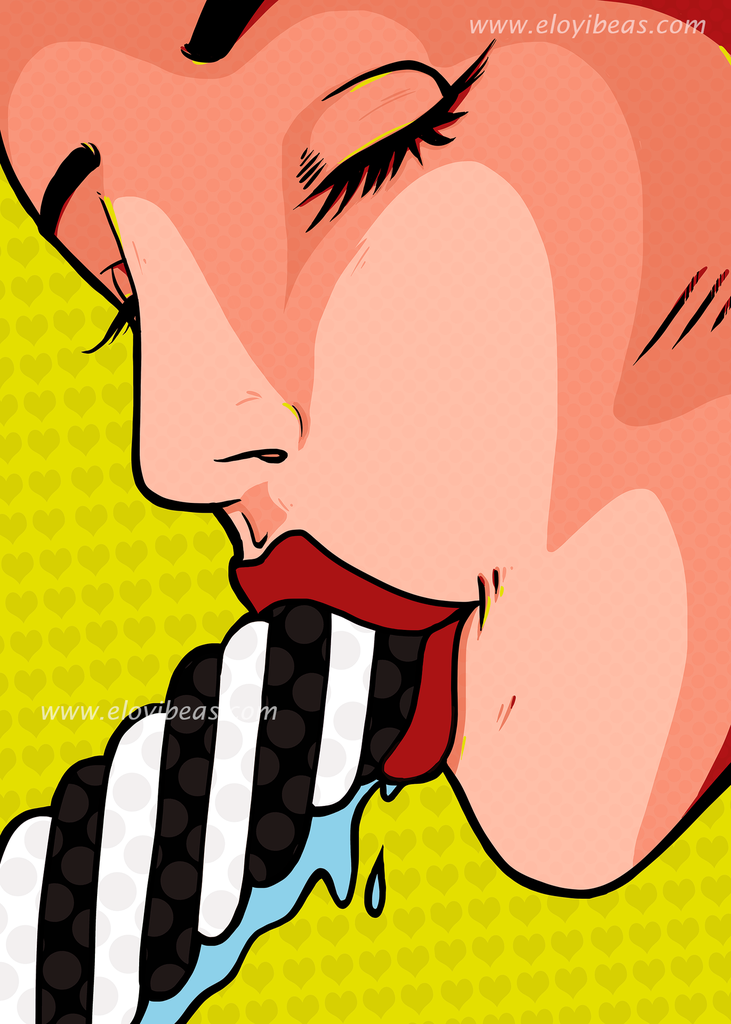 CÓMEME EL PIRULO (SABOR HETERO) (PRINT A6 11X15 CM)