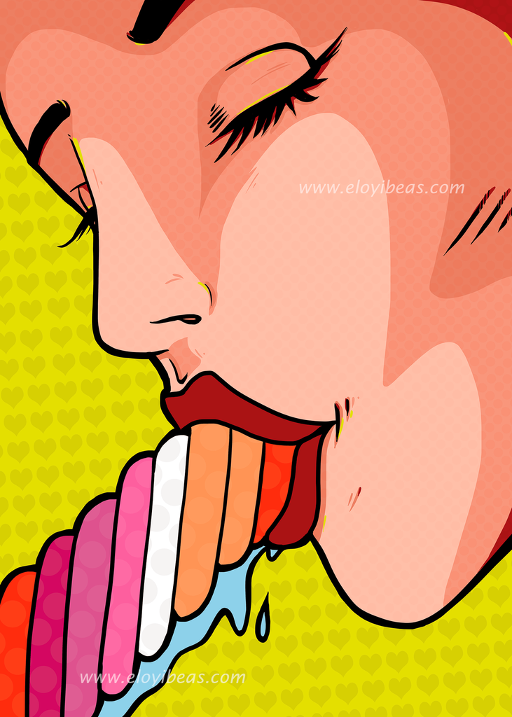 CÓMEME EL PIRULO (SABOR SÁFICO) (PRINT A6 11X15 CM)