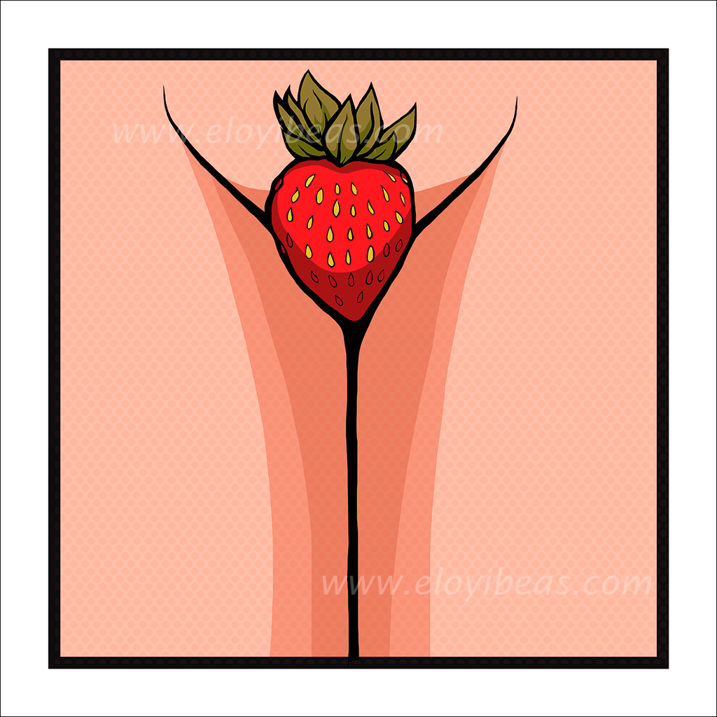 FRESAS PARA TI (PRINT 20x20 cm)